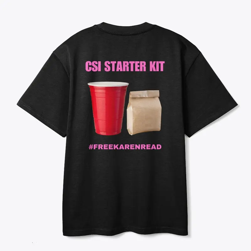 Karen Read: "CSI Starter Kit" Tee